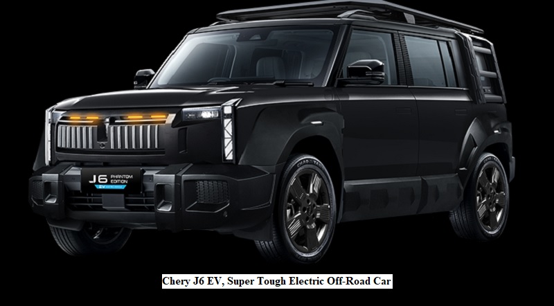 Chery J6 EV, Super Tough Electric Off-Road Car