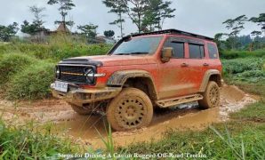 Steps for Driving A Car on Rugged Off-Road Terrain